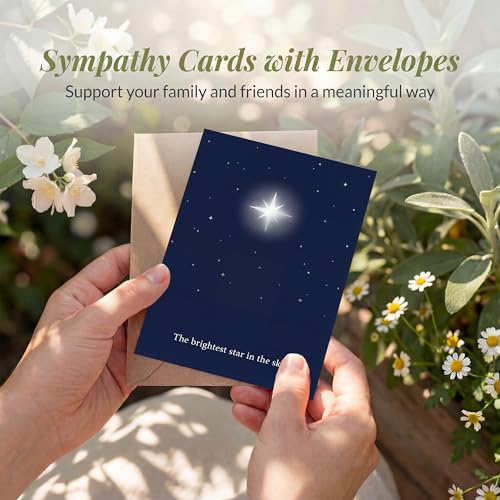 Pet Sympathy Card, The Brightest Star - color: Sympathy Card 019