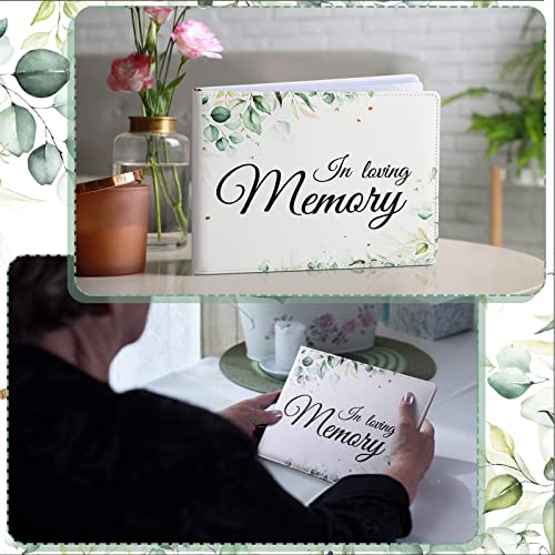 Patelai Funeral Guest Book with Pen, Memory - style: Memory