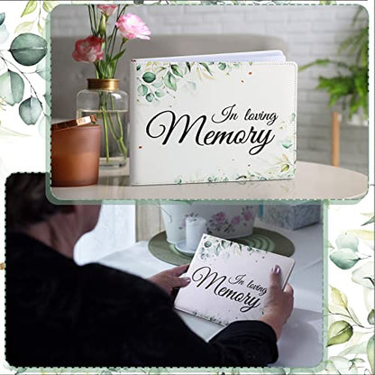 Patelai Funeral Guest Book with Pen, Memory - style: Memory