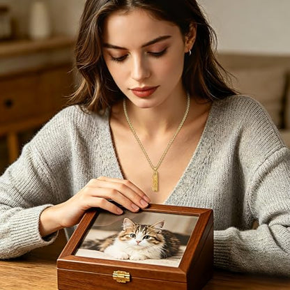 Sunflower Urn Necklace for Ashes: Stainless Steel Cremation Memorial Jewelry Keepsake Pendant Necklace with Filling Kit for Women Men - style: Sunflower Urn Keepsake - Gold