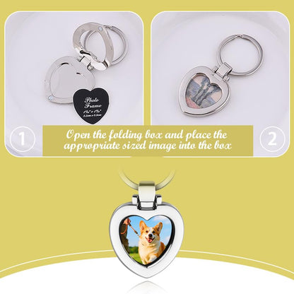 Unique Engraved Photo Frame for Women Men - color: Silver1