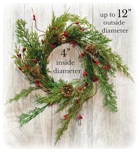 Angel Memorial Gifts for Sympathy, Stonelike Statue with Cedar Wreath, Gift Boxed with Poem Dedication Card