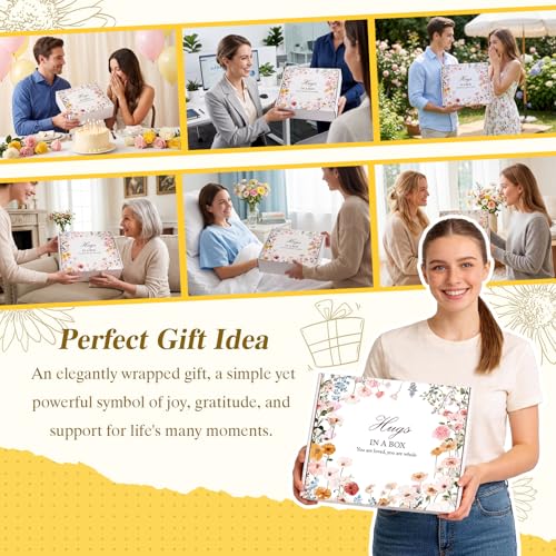 Get Well Soon Gifts for Women, Sunflower Birthday Gifts Women Mom Wife - color: Sunflower Basket