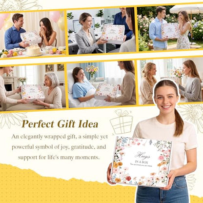 Get Well Soon Gifts for Women, Sunflower Birthday Gifts Women Mom Wife - color: Sunflower Basket