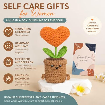 Self Care Gifts for Women, Get Well Soon Gift Basket for Women | Relaxing Care Package with , Gifts for Mom, Wife, Friend, Birthday, Recovery, Thinking of You Gifts