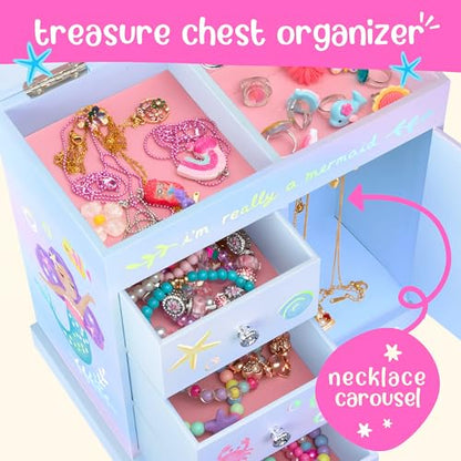 Giggle & Honey® Mermaid Musical Jewelry Box for Girls - style: Mermaid