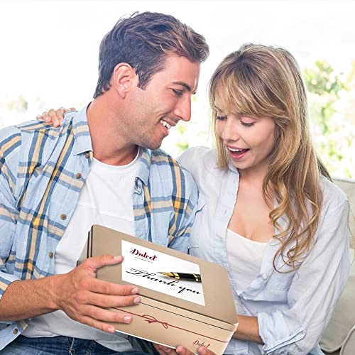 Dulcet Gift Baskets NY Style Black & White Cookies Favorite Gift Tin- Great for Thinking of You Gifts -holiday Celebrations-Get Well Thank You & Sympathy Wishes for Men, Women, Girls, boys - color: Thank You