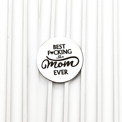 RFTWXHPN Long Distance Relationship Friendship Gifts for Women Men Pocket Hug Tokens Christmas Gift for Boyfriend Girlfriend - color: Best Fucking Mom Ever