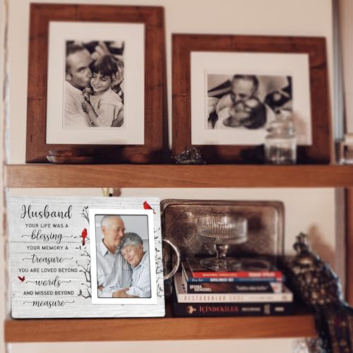 SteadStyle Memorial Gifts for Loss of Husband, Memorial Photo Frame 8x10 In - style: Husband