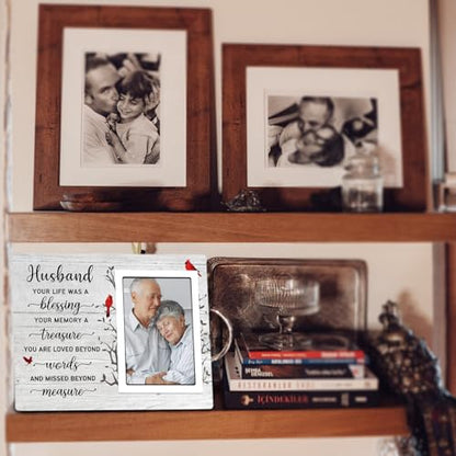 SteadStyle Memorial Gifts for Loss of Husband, Memorial Photo Frame 8x10 In - style: Husband