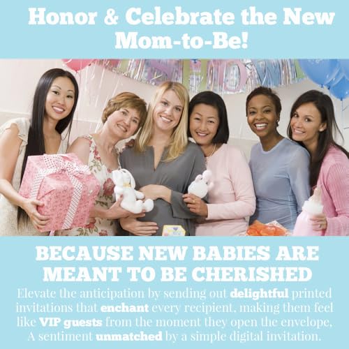 Amanda Creation Sea Turtle Baby Shower Invitations, 20 Pack 5x7 Under the Sea Kit with Diaper Raffle, Book Request Cards & Envelopes - style: Sea Turtle