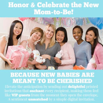 Amanda Creation Sea Turtle Baby Shower Invitations, 20 Pack 5x7 Under the Sea Kit with Diaper Raffle, Book Request Cards & Envelopes - style: Sea Turtle