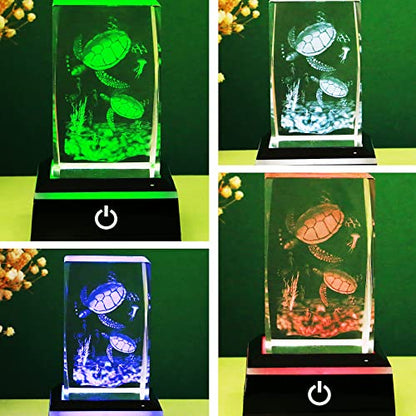 EUSTUMA LED Light Base Non-Slip Square Display Stand In A Variety of Colors,Suitable for Glass Crystal Spherical Artwork (Flat Top Surface) - color: Flat Top Surface
