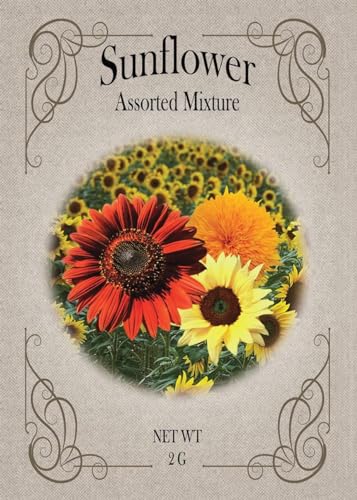 Black Duck Brand Set of Flower Seed Packets! Flower Seeds in Bulk - Great for Creating The Garden of Your Dreams! (25, Assorted Sunflower) - color: Assorted Sunflower