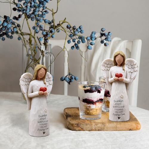AUKEST Guardian Angel Statue, Angel Gifts for Women, Angel Figurines