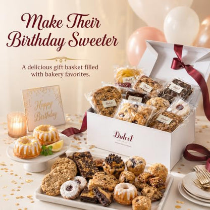 Food Gift Baskets, Get Well, Wedding/Anniversary, Birthday Gift Basket for Women, Men, Friends, Him, Her, and Moms, Dad Food Gifts by Dulcet Gift Baskets - color: Get Well