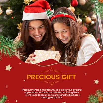 Angel Wing Memorial Christmas Ornaments Your Wings were Ready | Your Wings were Ready But My Heart was Not, for Loss of Loved One, Luxurious Silk Ribbon, Christmas Tree - color: Your Wings Were Ready