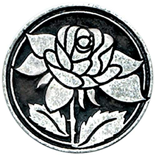 Cathedral Art (Abbey & CA Gift Love/Rose Pocket Token, 1-Inch, One Size, Metal,PT107 - style: Rose