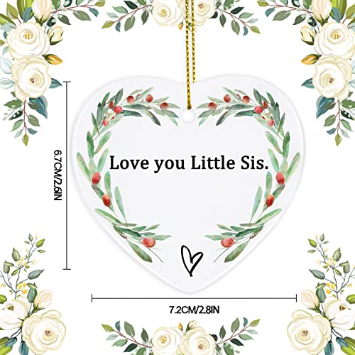 Jocidea Sister Keepsake Ornament - Thinking of You Gift for Sister's Birthday or Xmas - color: Style L