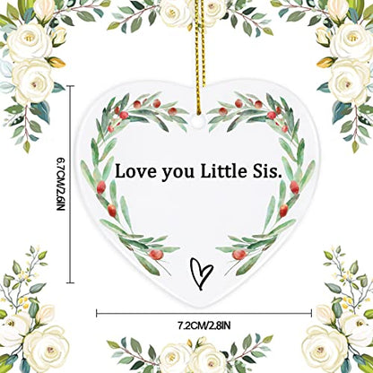 Jocidea Sister Keepsake Ornament - Thinking of You Gift for Sister's Birthday or Xmas - color: Style L
