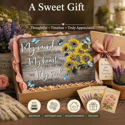 Memorial Sympathy Quote for Lost Loved One Aluminum Metal Sign 8 x 12 Inch | Motivational Wall Decor for Home, Living Room, Entryway, Bedroom, Grieving People and Farmhouse Decor Fan Gift
