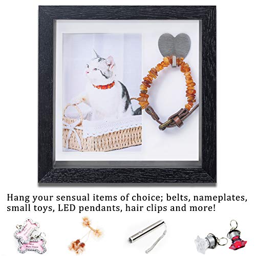 KCRasan Pet Picture Frame Memorial - Dog Memorial Sentiment Frame, Black - color: Black