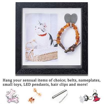 KCRasan Pet Picture Frame Memorial - Dog Memorial Sentiment Frame, Black - color: Black