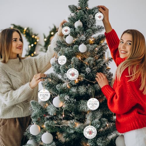 Friend Gift - Christmas Decorations Ornaments, Ceramic Friendship Ornament, Sentimental Best Friend Birthday Gifts for Women, Unique Fun Gift for Female Friends - style: Friend