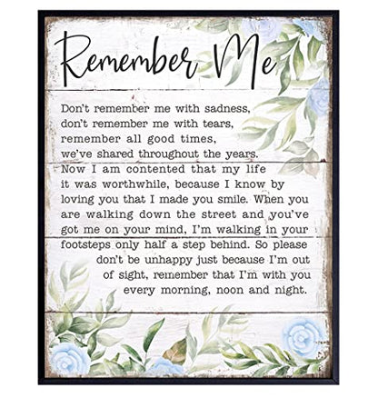 Bereavement Gifts - Remembrance Gifts - Pet Dog Cat Memorial Art - Encouragement Print - Inspirational Uplifting Positive Quotes Wall Art Decor - In Loving Memory Artwork - In Memory of Loved One