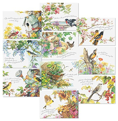Current Nature's Serenade Thinking of You Cards Religious with Envelopes - Assortment of 20 Greeting Cards, 10 Designs, Large 5" x 7" Christian Thinking of You Cards - style: Nature's Serenade Religious2