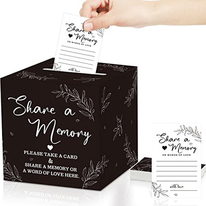 Pajean 50 Share a Memory Cards and Box, Black, Trendy - color: Black, style: Trendy