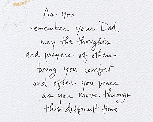 American Greetings Sympathy Card for Loss of Father (Never Easy)