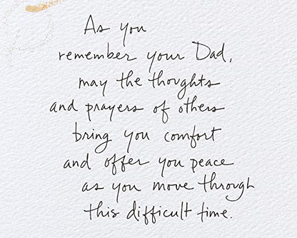 American Greetings Sympathy Card for Loss of Father (Never Easy)