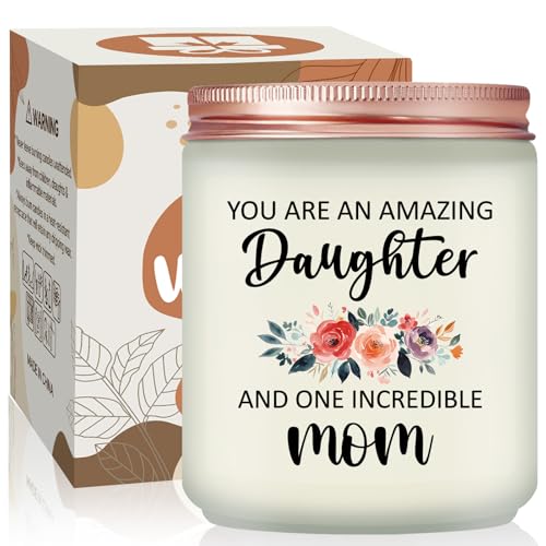 Daughter Gifts from Mom Dad -Mothers Day Gifts for Daughter - Christmas Valentines Day Gift for Daughter - Lavender Scented Candle - color: Daughter