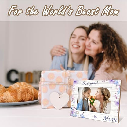 ISOVF Mothers Day Mom Picture Frame - style: love you mom
