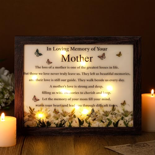 Gerrii Sympathy Memorial Gifts for Loss of Loved One, Loss of Mother - style: Loss of Mother