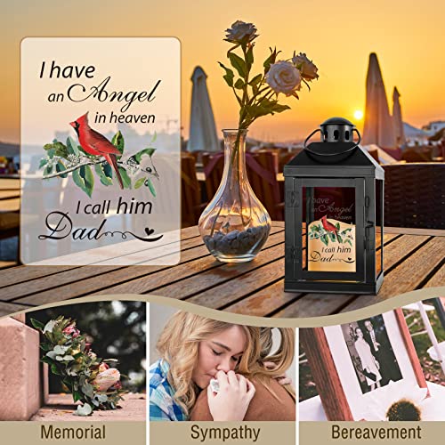 Memorial Lantern - Sympathy Gifts for Loss of Father, Bereavement & Rememberance Gifts - color: Dad
