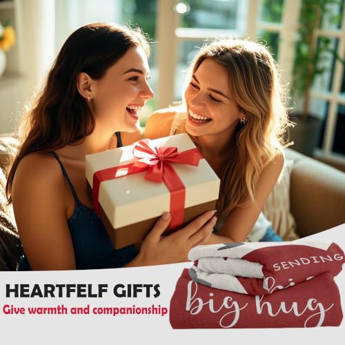 Get Well Gifts for Women, Hug Blanket 60"X50", Get Well Soon Gifts | Get Well Gifts for Women After Surgery, Thinking of You Gifts for Mom Sister Friend, Feel Better/Inspirational Gift for Women