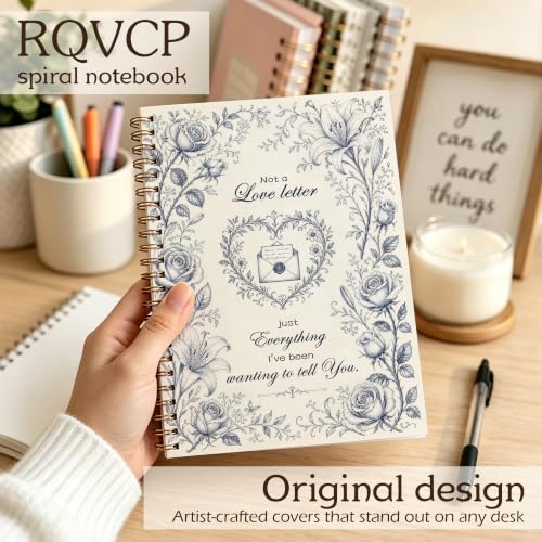 Rqvcp Not a Love Letter Lined Journal Notebook 5.5x8.3in - color: Everything I've Been Wanting To Tell You