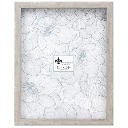 Lawrence Frames 785111 Shadow Box Frame, 11x14, Natural Gray - color: Natural Gray, size: 11 x 14 inches