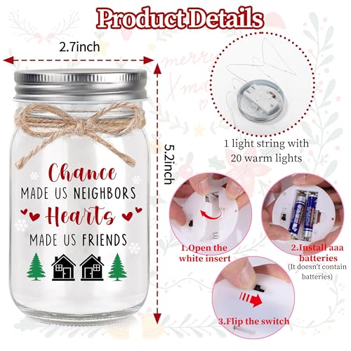Neighbor Christmas Gifts, Christmas Gifts for Neighbors, Gift for Friends Neighbors - style: Neighbor Christmas Gifts