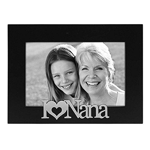Malden International Designs I Love Nana Expressions Picture Frame, 4x6, Black - style: I Love Nana