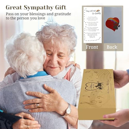 Pet Memorial Wind Chime, 30 Inches Paw Print Pet Remembrance Gift - color: No Longer