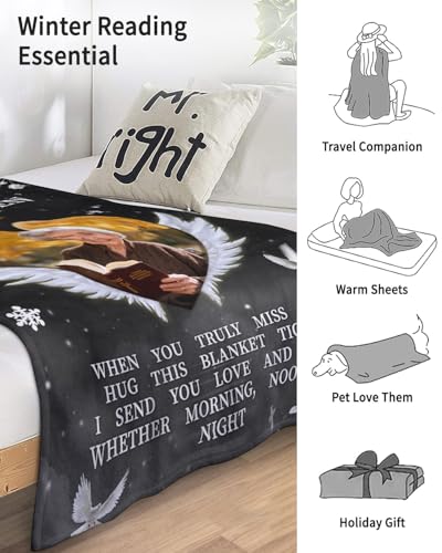 Custom Memorial Blanket with Photos for Loss of Loved One, Thanksgiving Gifts Personalized Sympathy Blanket for Loss of Dad Mom Husband Wife Friend of Loved One Gifts, Ships Next Day Made in USA - color: Style 5