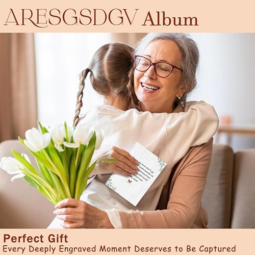Memorial Photo Album 4x6 18 Pockets Photos, Sympathy Gifts for Loss of Loved One, Bereavement Gifts, Those We Love Don't Go Away Small Mini Photo Album Hold 36 Pictures Book - color: Very Dear