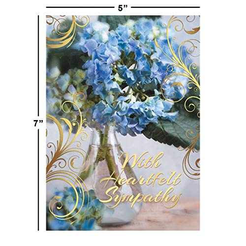 Current Condolences Greeting Cards | Mega Sympathy, 40 Count, 20 Designs, 5" x 7" Folded, Envelopes Included, Holiday, Value Pack - style: Mega 2