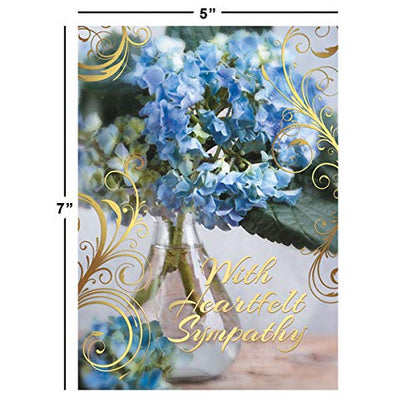 Current Condolences Greeting Cards | Mega Sympathy, 40 Count, 20 Designs, 5" x 7" Folded, Envelopes Included, Holiday, Value Pack - style: Mega 2
