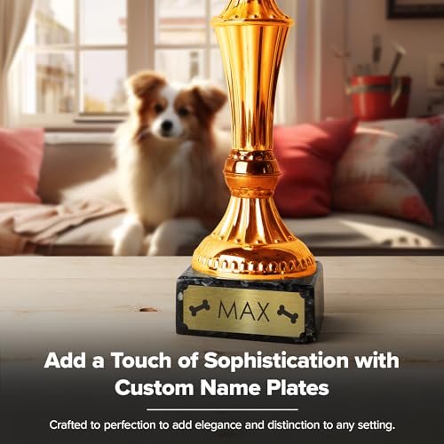 Engraved Name Plate, 1" x 3" Personalized Custom Trophy Plate, Picture Frame, Urn and Memorabilia Plaque, Adhesive Backing My Sign Center - color: Brushed Gold Black, size: 1x3 Engraved