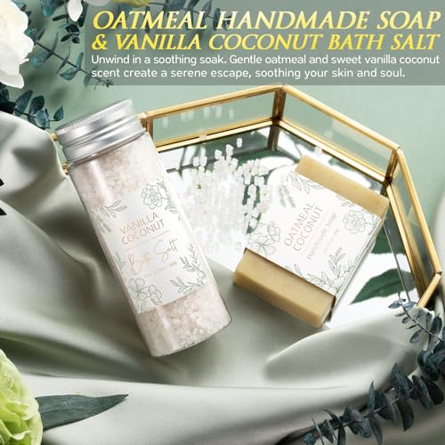 Birthday Self Care Gifts for Women Get Well Soon Gift Baskets Care Package - color: Light Tan