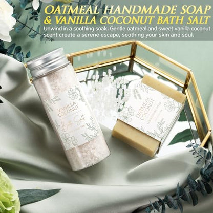 Birthday Self Care Gifts for Women Get Well Soon Gift Baskets Care Package - color: Light Tan